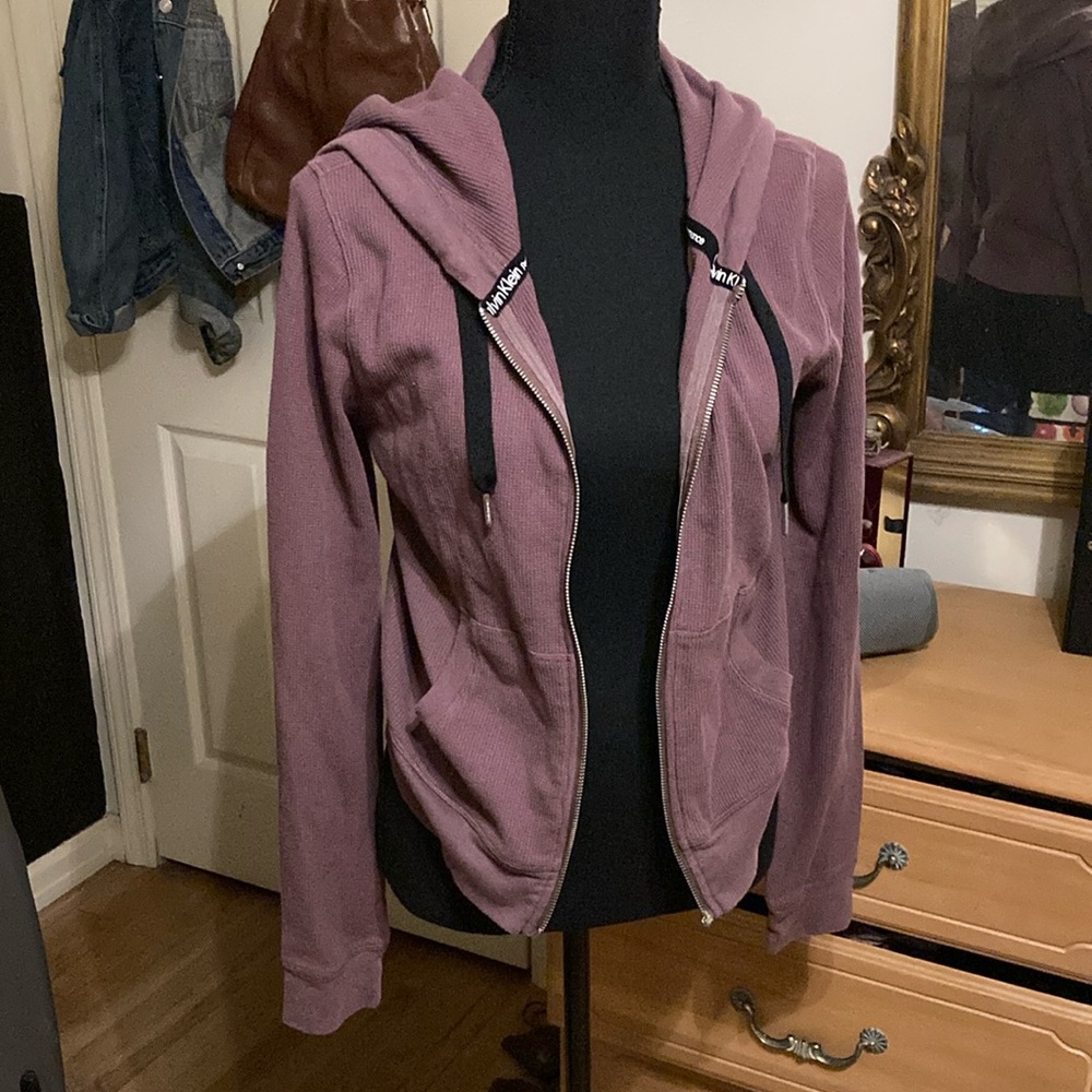 Women's Purple Zip-Up Hoodie